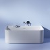 Laufen Sonar Ванна 160x81.5х46см, пристенная, с слив-переливом, материал: композит, цвет: белый. 2.2034.7.000.000.1