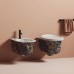 Artceram Chic Биде подвесное 38х53 см, 1 отверстие, цвет: portoro gold. CHB001 48 00