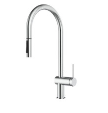 AQM9901CR Cucina Смеситель для кухни с выдвижным U-образным изливом, хром AQM9901CR