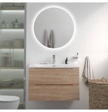 Мебель для ванной комнаты BelBagno Etna 80 rovere bianco, раковина BB-8099-80
