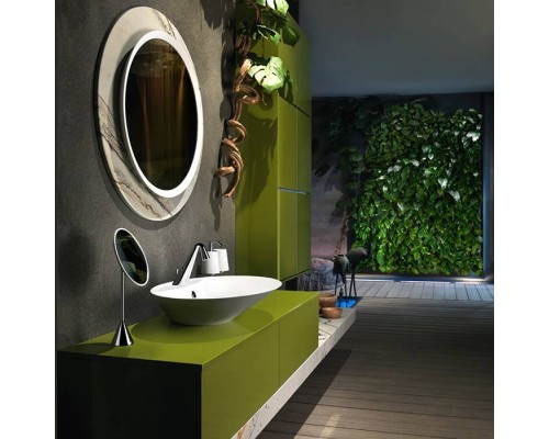 Gessi Cono Смеситель для раковины без донного клапана, с соединительными шлангами, цвет: хром. 45001#031