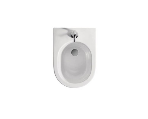 Kerasan Flo Биде подвесное 54х28,5см, с 1 отв., цвет: белый матовый. 312330