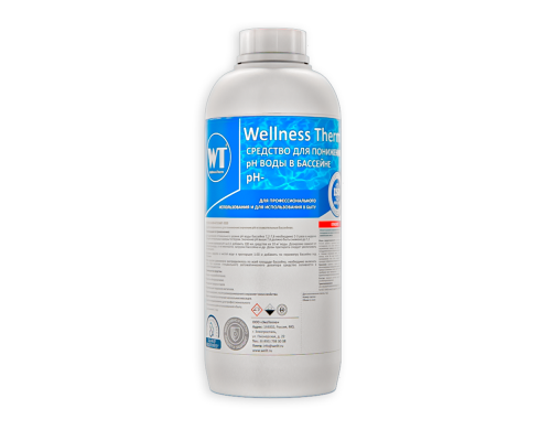 Средство Wellness Therm для понижения PH воды в бассейне (PH -) 1 л. 312668