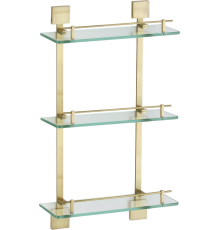 Полка Savol 65 S-06522C-3 40 см., бронза, для душа