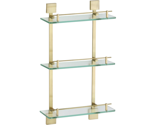 Полка Savol 65 S-06522C-3 40 см., бронза, для душа