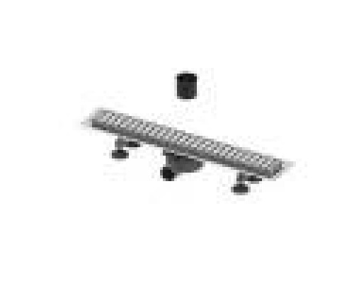 Трапы, воронки TECElinus. К-т для монтажа дреж. канала, 900 мм, с решеткой straight, с мембр. (арт. TECE 15100099) TECE 15100099