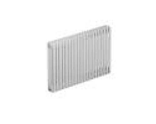 Радиаторы стальные трубчатые Радиатор стальной трубчатый TUBOG 3150 8 секций, подключение нижнее с термоклапаном, RAL 9005, Rifar TUB 3150-08-DV1-BK