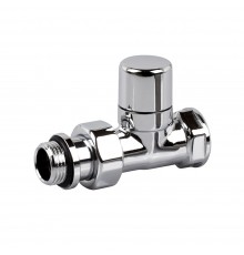 Запорный клапан SR Rubinetterie прямой серияOvus1/2 цвет хром 0454-1500C000