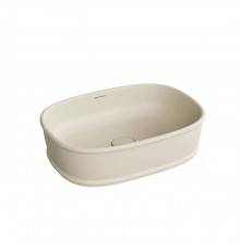 Kerama Marazzi Circo Раковина 50х36х13.5см., накладная, без отв., без перелива, цвет: песочный матовый. CI.wb.50\SAN