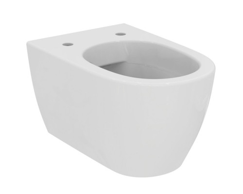 Ideal Standard I.life O Унитаз подвесной 35x53см, безободковый, смыв HydroTwist, крепление EasyFix+, цвет: белый. T568001