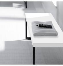 Burgbad Coco Скамья 70x35x34 см, напольная, цвет: белый. BANB070 F2843