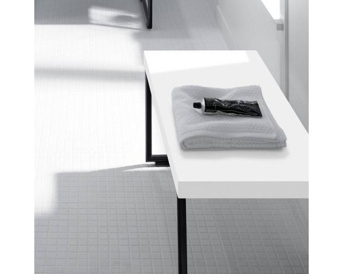 Burgbad Coco Скамья 70x35x34 см, напольная, цвет: белый. BANB070 F2843