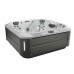 Jacuzzi J335 Минибассейн 214х214хh94см, отдельностоящий, гидро/аэромассаж, подсветка, стереосистема, CLEARRAY, MSFoam, нагреватель, с крышкой, отделка: platinum / smoked ebony. 903002410, ZP12ZY0EW40