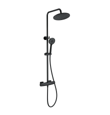Душевая стойка Wonzon   Woghand WW-B3035-A-MB, матовая черная