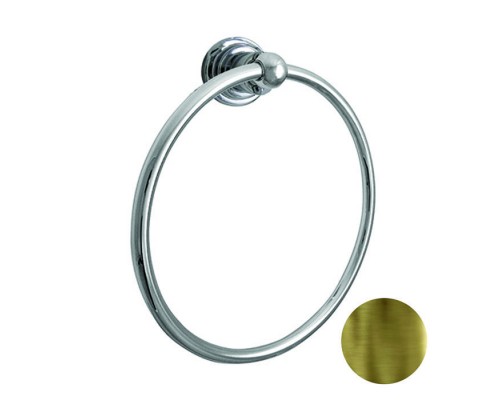 Nicolazzi Accessori Полотенцедержатель кольцо 19.5см., подвесной, цвет: бронза. 1485BZ Nicolazzi Accessori Полотенцедержатель кольцо 19.5см., подвесной, цвет: бронза. 1485BZ