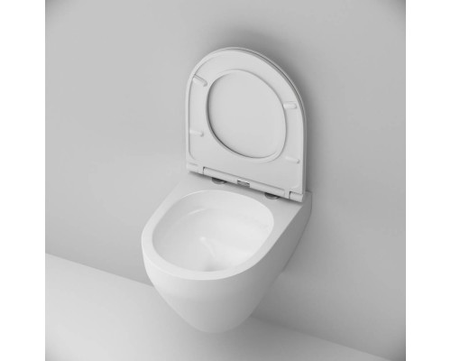 C701700MWSC Унитаз подвесной FlashClean с сиденьем микролифт, матовый C701700MWSC Унитаз подвесной FlashClean с сиденьем микролифт, матовый