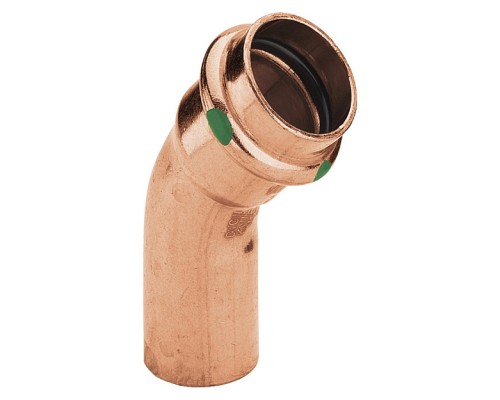 Угольник Viega 45° Profipress медь 54 мм. 292553
