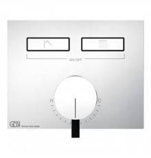 Gessi Hi-Fi Смеситель для душа, с включением до 2 источников одновременно , внешняя часть, цвет: хром. 63079#031
