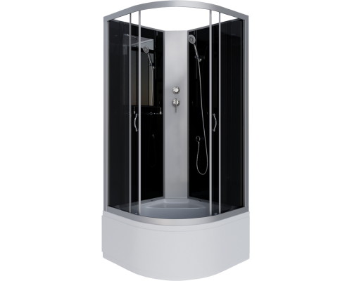 Душевая кабина Niagara Classic NG-2509-14BK 100х100 см, без крыши