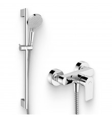 Душевой комплект Смеситель для душа Hansgrohe Rebris E 72650000 хром + Гарнитур Vernis Blend 26275000 хром