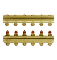 Комплект коллекторов Danfoss FHF-6 для 6 контуров. 088U0506
