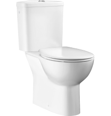 Унитаз-компакт Grohe Bau Ceramic 39349000 безободковый, бачок 39437000