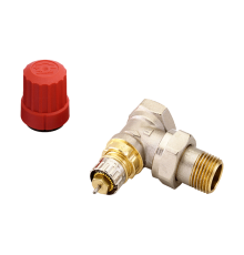 Клапан угловой Danfoss RTR-N для двухтрубной насосной системы отопления. 013G7013