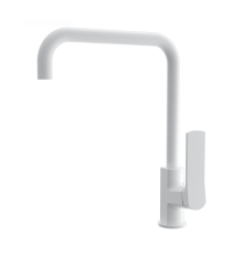 Смеситель для кухни Wonzon   Woghand WW-L1006-MW матовый белый