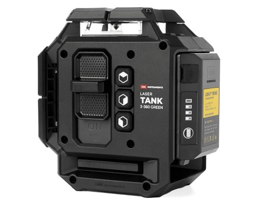 Уровень профессиональный лазерный ADA LaserTANK 3-360 GREEN basic edition Уровень профессиональный лазерный ADA LaserTANK 3-360 GREEN basic edition