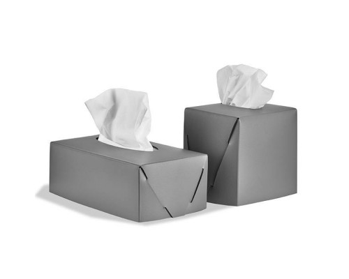 ADJ Салфетница Kleenex, 12x12xH12 см., цвет: серый/черный. 0015.03/01 ADJ Салфетница Kleenex, 12x12xH12 см., цвет: серый/черный. 0015.03/01