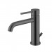 Newform X-STEEL 316 Смеситель для раковины на 1 отв., с донный клапаном, излив 14.5см., цвет: PVD Brushed gun metal. 69610X.59.064