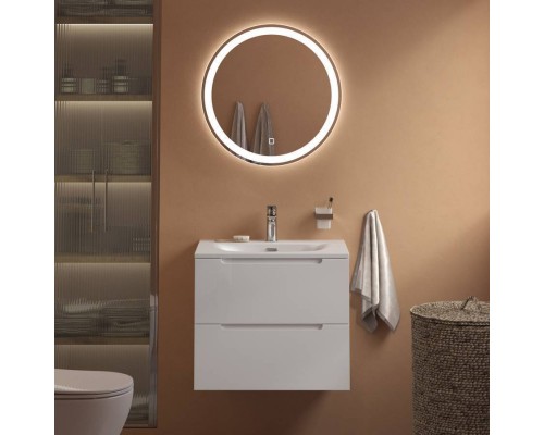 Мебель для ванной комнаты BelBagno Etna 60 bianco lucido, раковина BB-8099-60