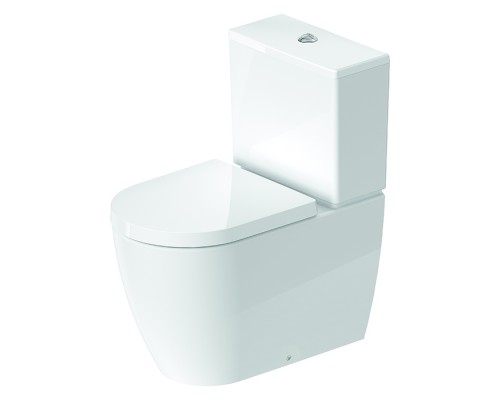 Duravit Me by Starck Унитаз моноблок 37х65 см, слив универсальный, с креплениями, цвет: белый . 2170090000