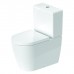 Duravit Me by Starck Унитаз моноблок 37х65 см, слив универсальный, с креплениями, цвет: белый . 2170090000