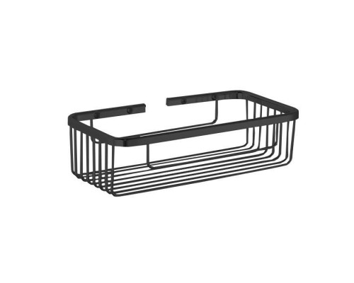 Bertocci Complementi Сетка для душа 26х7х13,5см, подвесная цвет: черный матовый. 104 0170 0800