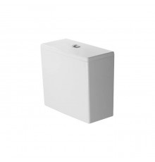 Duravit ME by Starck Бачок с механизмом двойного смыва, хром, 4,5/3 л для подключения справа или слева, 390x180мм, цвет: Белый. 0938000085