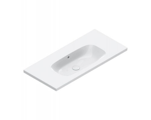 Catalano Alvea Раковина 100х46см., подвесная или на мебель, без отв., цвет: белый глянцевый. 0621010001