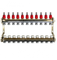 Группы коллекторные Коллекторный блок, 1x3/4EU отв.-11 GK 74111