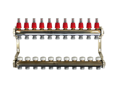 Группы коллекторные Коллекторный блок, 1x3/4EU отв.-11 GK 74111 Группы коллекторные Коллекторный блок, 1x3/4EU отв.-11 GK 74111