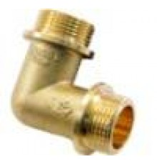 Фитинги резьбовые Уголок НР латунный 1/2 Gekon GK 513 000012