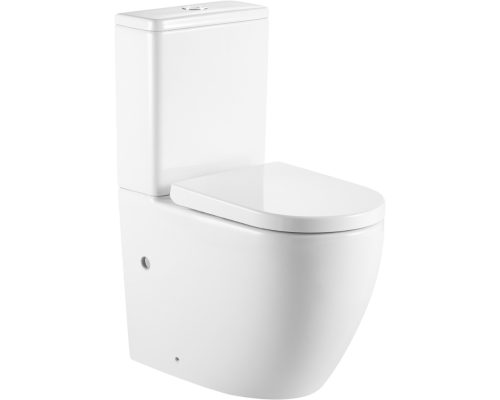 Унитаз-компакт Triton Corso Pro CO-3806 безободковый, с микролифтом Унитаз-компакт Triton Corso Pro CO-3806 безободковый, с микролифтом