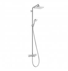 Hansgrohe Croma E 280 1jet Душевая система Showerpipe с термостатом для ванны, хром. 27687000