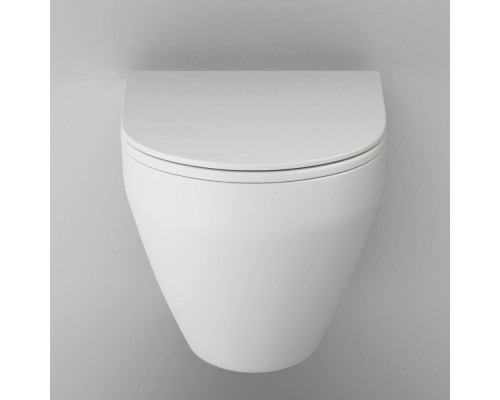 C701700MWSC Унитаз подвесной FlashClean с сиденьем микролифт, матовый C701700MWSC Унитаз подвесной FlashClean с сиденьем микролифт, матовый