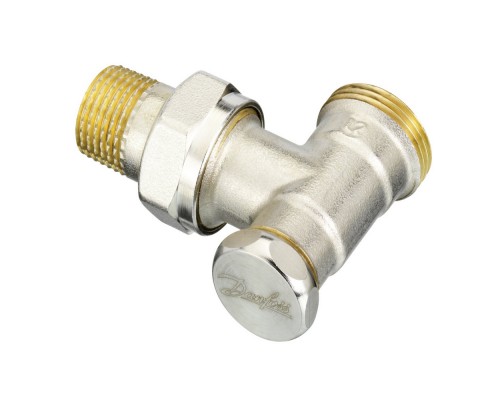 Клапан запорный Danfoss RLV-S 15 угловой, наружная резьба 003L0353 Клапан запорный Danfoss RLV-S 15 угловой, наружная резьба 003L0353
