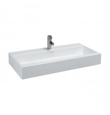 Laufen Living City Раковина 100х46х14 см, 1 отв., цвет: белый. 8.1843.8.000.104.1