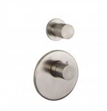 Fima Carlo Frattini Spillo Steel F3083X1INOX Смеситель для душа встроенный, термостатический, 1 запорный вентиль, внутренняя часть (F2461) в комплекте, цвет: INOX. F3083X1INOX