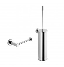 Набор Держатель Colombo Design Plus W4908.CR хром + Ершик W4962 хром