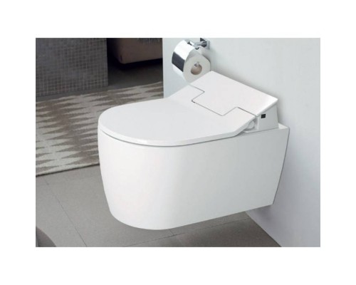 Duravit ME by Starck SensoWash Унитаз подвесной 57х37см, вкл. крепление Durafix, только в сочетании с SensoWash, с HygieneGlaze с сиденьем SensoWash. 611000002000300,  2528592000