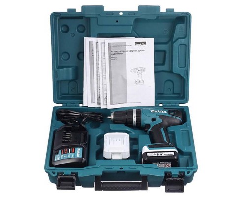 Шуруповерт аккумуляторный Makita HP347DWE Шуруповерт аккумуляторный Makita HP347DWE