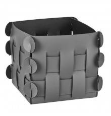 ADJ Корзинка Shlesser, 13x13xH13 см., цвет: серый/черный